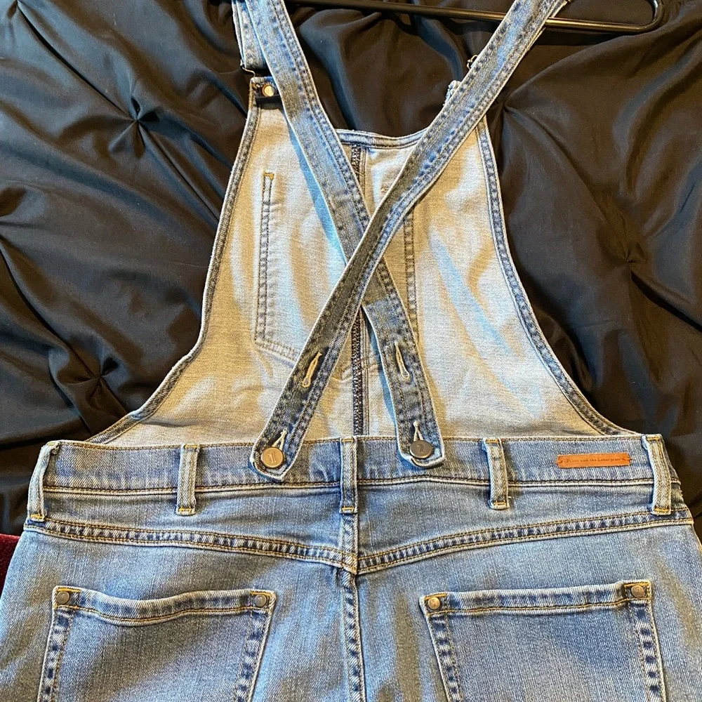 Anthropologie Pilcro and the Letterpress Denim Overalls - Picture 8 of 11